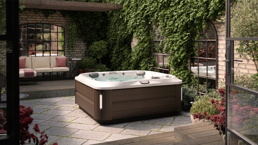 J 335 ModernHardwood SilverPearl - All Seasons Spas