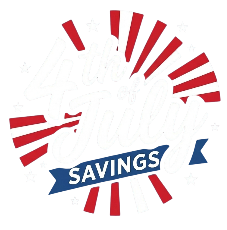 4th july logo jacuzzi - All Seasons Spas